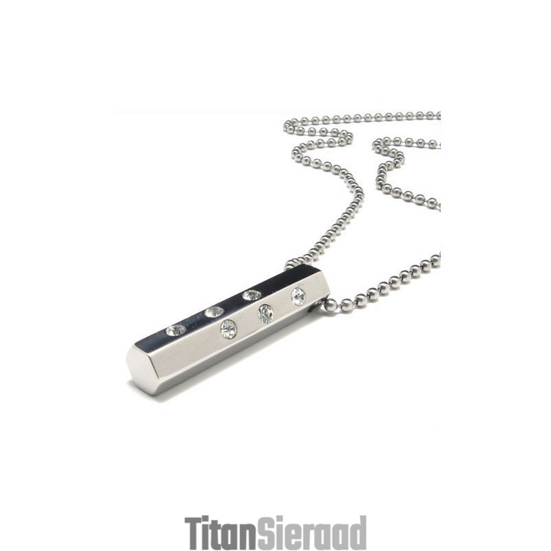 Mode Heren Cadeau Titanium Diamanten Ketting Hanger Mode Heren Cadeau Titanium Diamanten Ketting Hanger