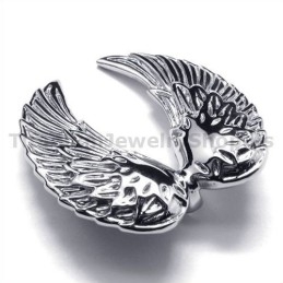 Engelenvleugels Titanium Hanger - Gratis Ketting