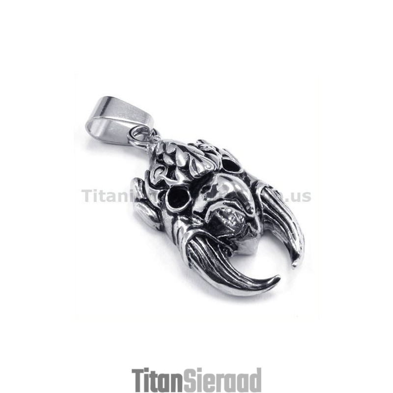 Titanium Hawk Skull Hanger - Gratis Ketting Titanium Hawk Skull Hanger - Gratis Ketting