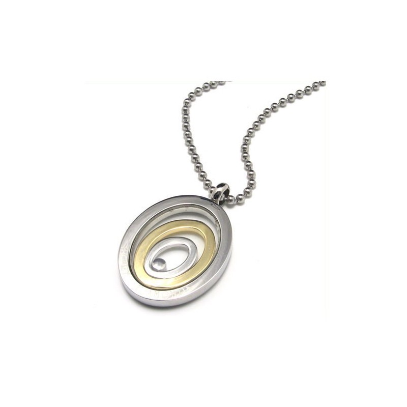 Mode Drie Ringen Liefje Cadeau Titanium Ketting Hanger Mode Drie Ringen Liefje Cadeau Titanium Ketting Hanger