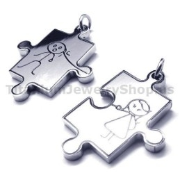 Legpuzzel Titanium Lovers Hangers - Gratis Kettingen