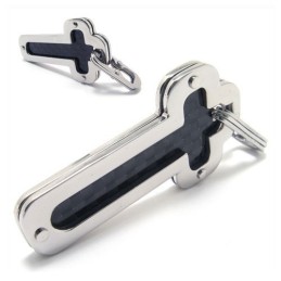 Heren Kruisketting Van Puur Titanium (Nieuw)