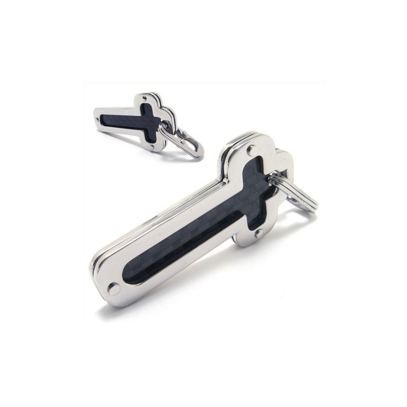 Heren Kruisketting Van Puur Titanium (Nieuw)