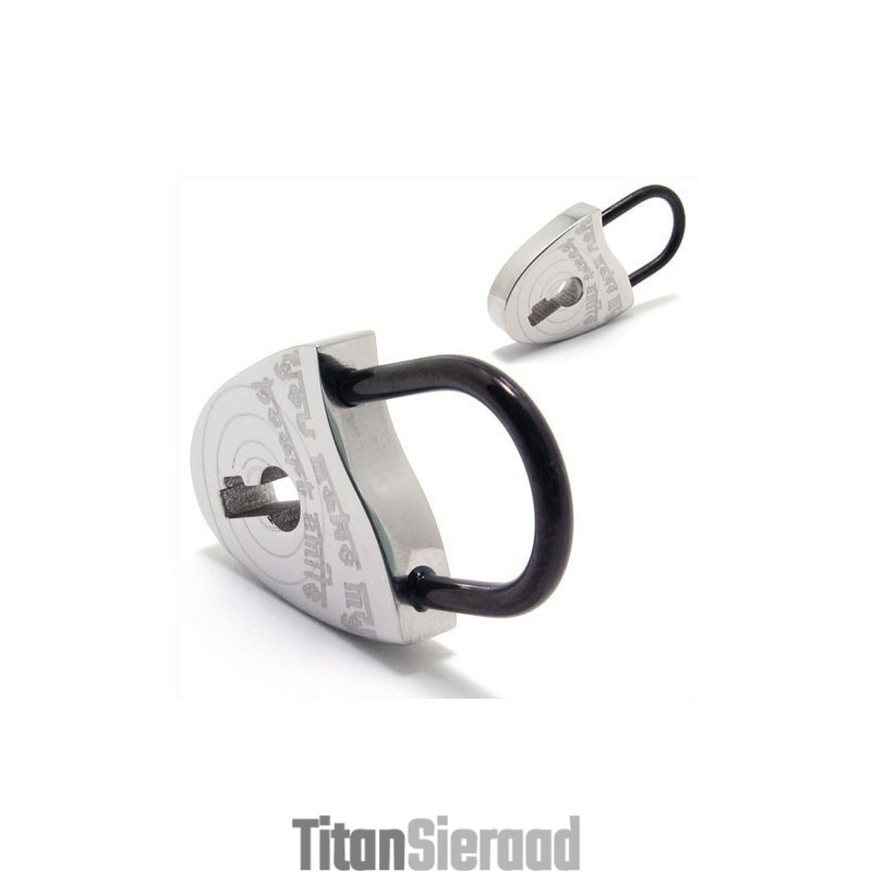 Mode Cadeau Voor Vriend Titanium Slot Ketting Hanger Mode Cadeau Voor Vriend Titanium Slot Ketting Hanger