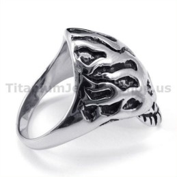 Titanium Schedelring