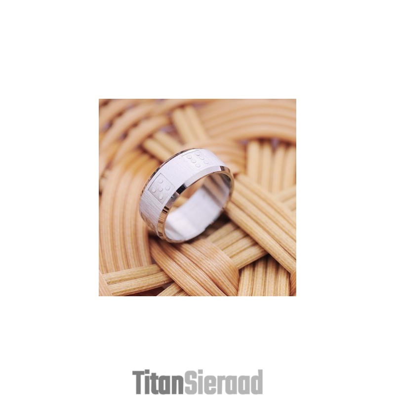Titanium Ring Voor Heren