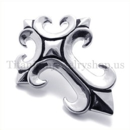 Man Anchor Pure Titanium Kruis Hanger