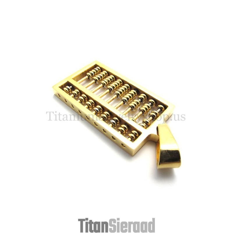 Gouden Abacus Titanium Hanger Gouden Abacus Titanium Hanger