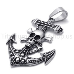 Nieuwe Klassieke Titanium Hanger Met Piratenschipanker