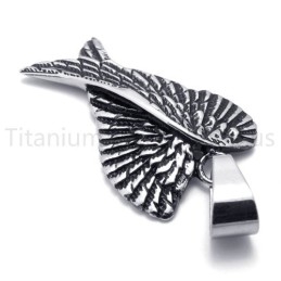 Nieuwe Klassieke Titanium Hanger Met Duivelsvleugel