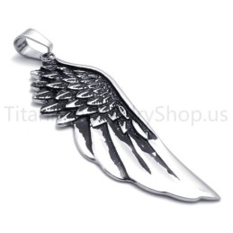 Nieuwe Klassieke Titanium Hanger Met Duivelsvleugel