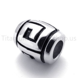 Nieuwe Klassieke Parel Gelukshanger Van Titanium