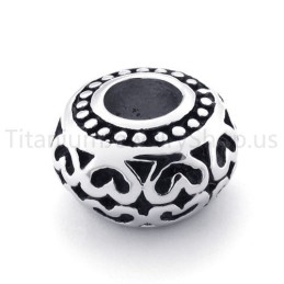 Nieuwe Klassieke Parel Gelukshanger Van Titanium