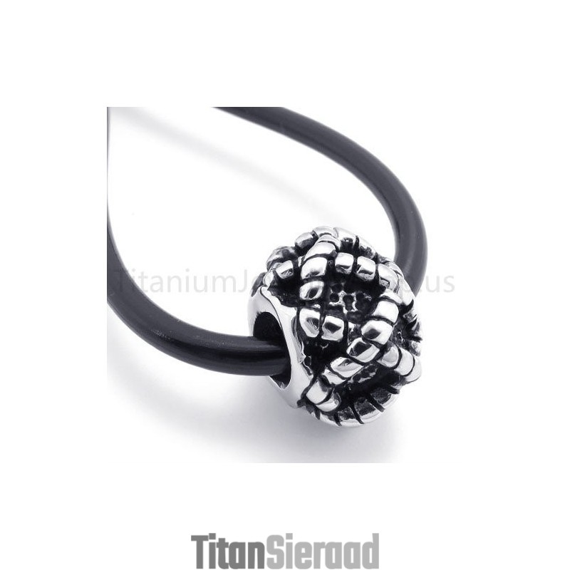 Nieuwe Klassieke Parel Gelukshanger Van Titanium