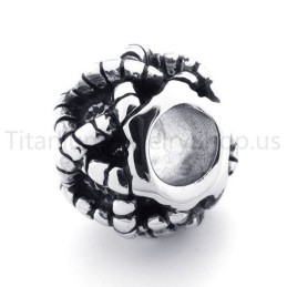 Nieuwe Klassieke Parel Gelukshanger Van Titanium