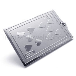 Nieuwe Zilveren Speelkaarthanger Van Titanium (10)