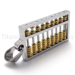 Nieuwe Gouden Abacus Titanium Hanger