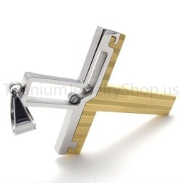 Nieuwe Duotone Hollowed Cross Titanium Hanger