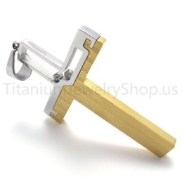 Nieuwe Duotone Hollowed Cross Titanium Hanger