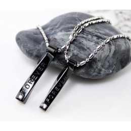 Pure Titanium Lover Couples Hanger Tango Aanhankelijk