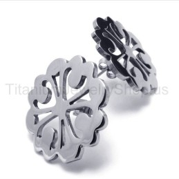 Schattige Titanium Bloemoorbellen