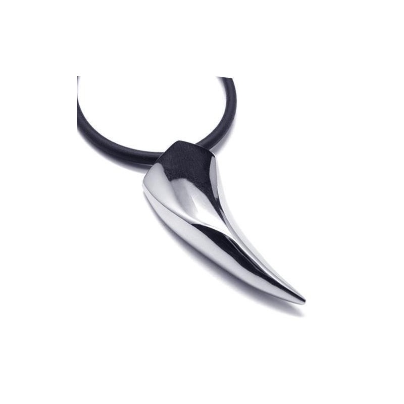 Exclusieve Gepolijste Hanger Van Puur Titanium Voor Mannen