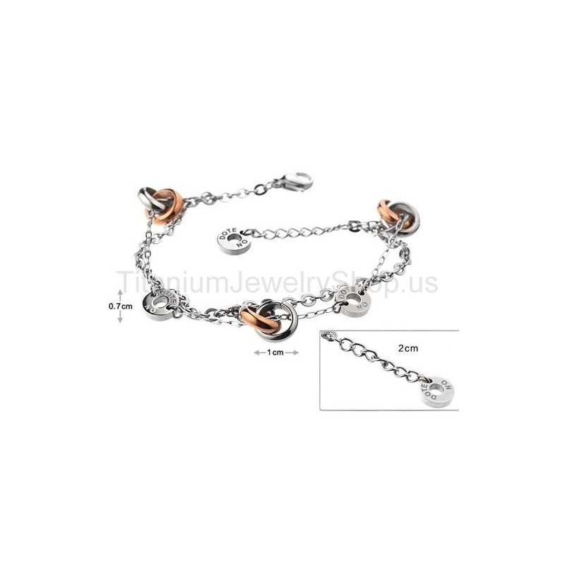 Dames Titanium Armband