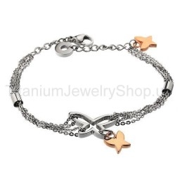 Dames Titanium Armband
