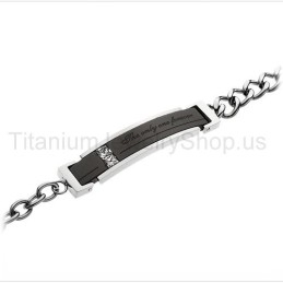 De Only One Forever Titanium Lovers Armbanden
