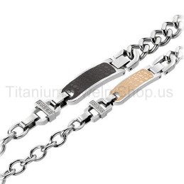 Titanium Lovers Armbanden