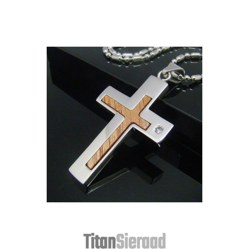 Cool Man Shining Cross Pure Titanium Hanger Cool Man Shining Cross Pure Titanium Hanger