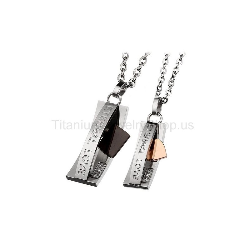 Eeuwige Liefde Titanium Lovers Hangers Eeuwige Liefde Titanium Lovers Hangers