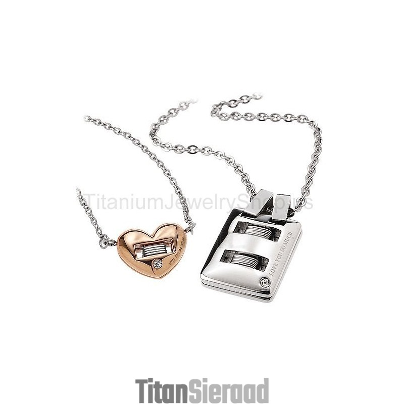 Ik Hou Zoveel Van Je Titanium Minnaarshangers Ik Hou Zoveel Van Je Titanium Minnaarshangers