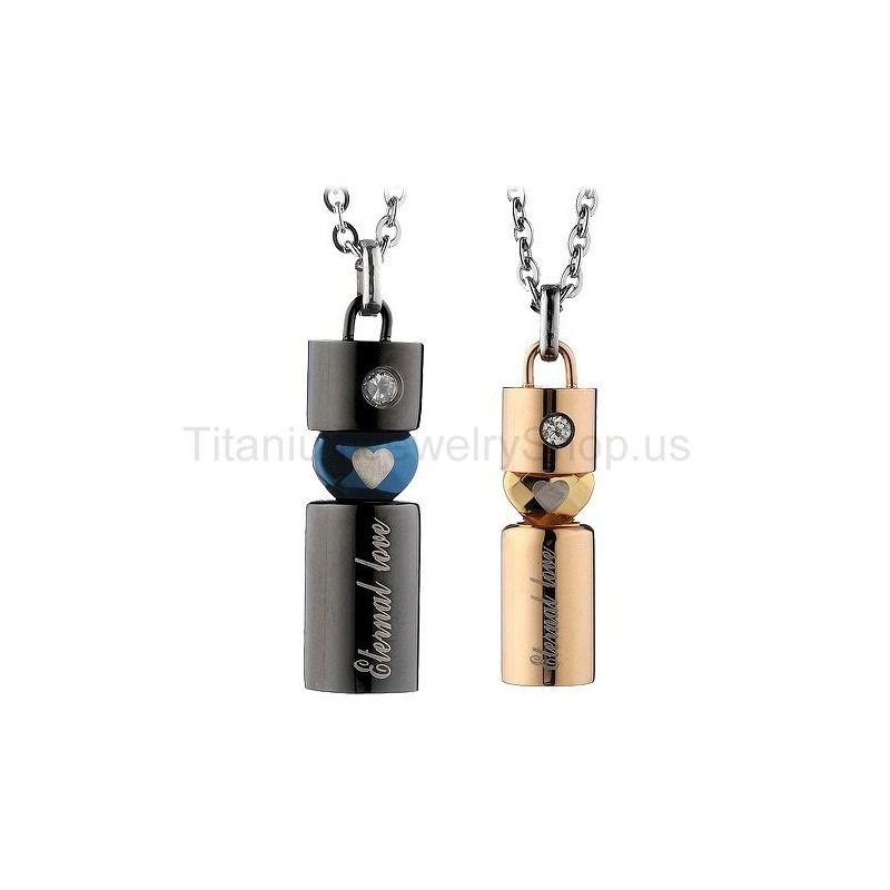 Eeuwige Liefde Titanium Lovers Hangers Eeuwige Liefde Titanium Lovers Hangers