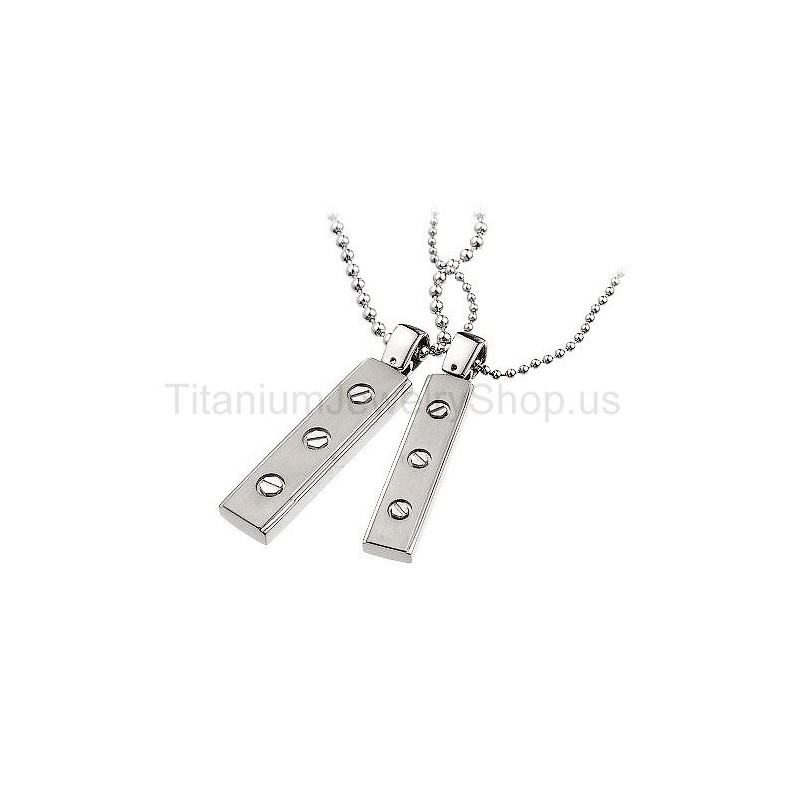 Hangers Van Puur Titanium Voor Geliefden Hangers Van Puur Titanium Voor Geliefden
