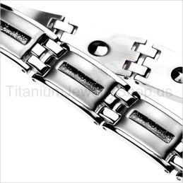 8 Inch Titanium Armband