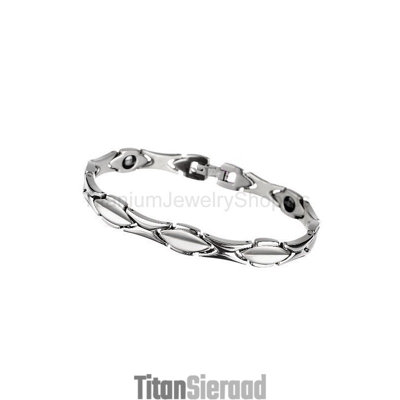 8 Inch Titanium Armband