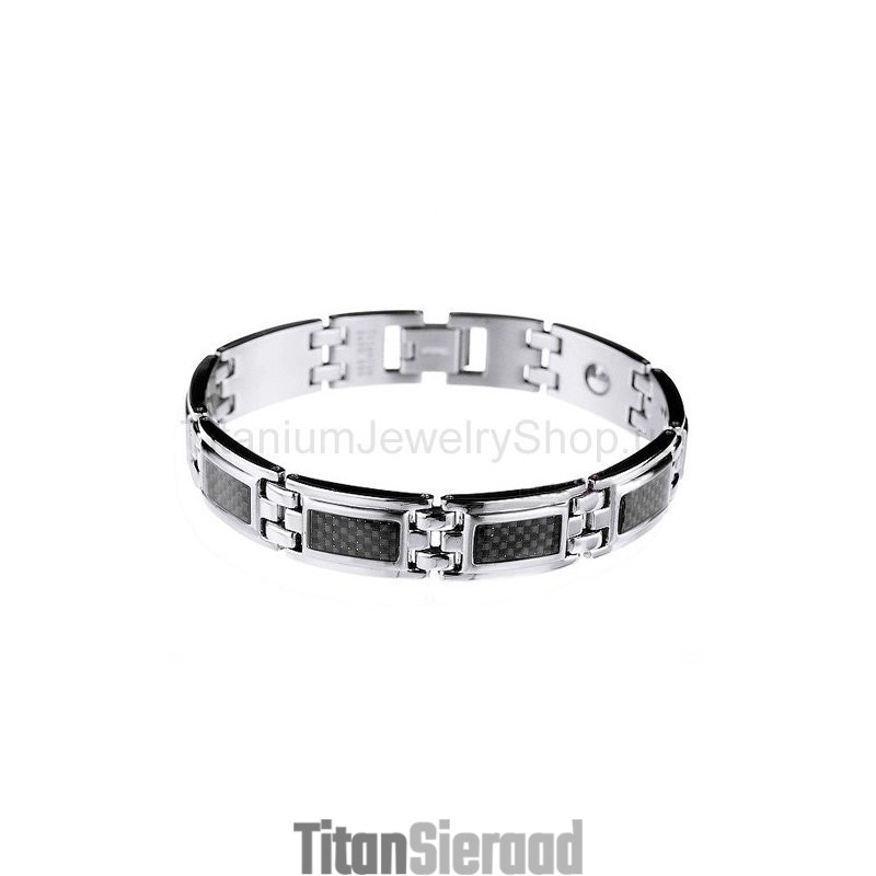 8 Inch Titanium Armband