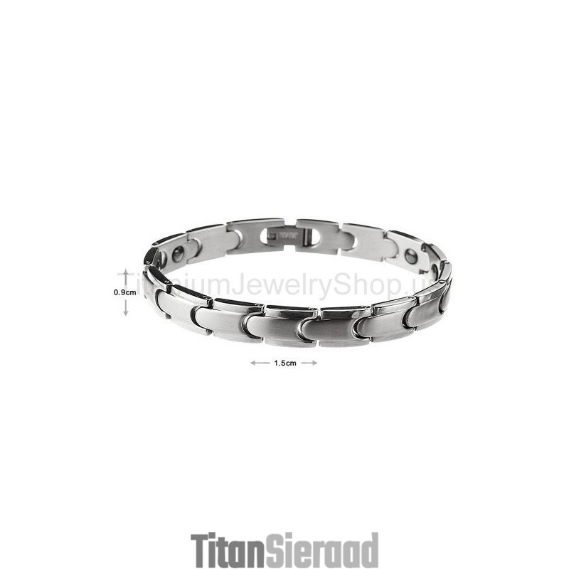 7 Inch Titanium Armband