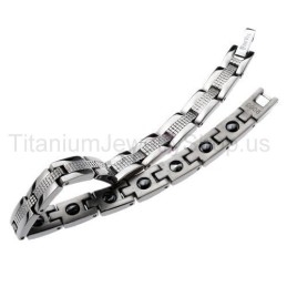 8 Inch Titanium Damesarmband