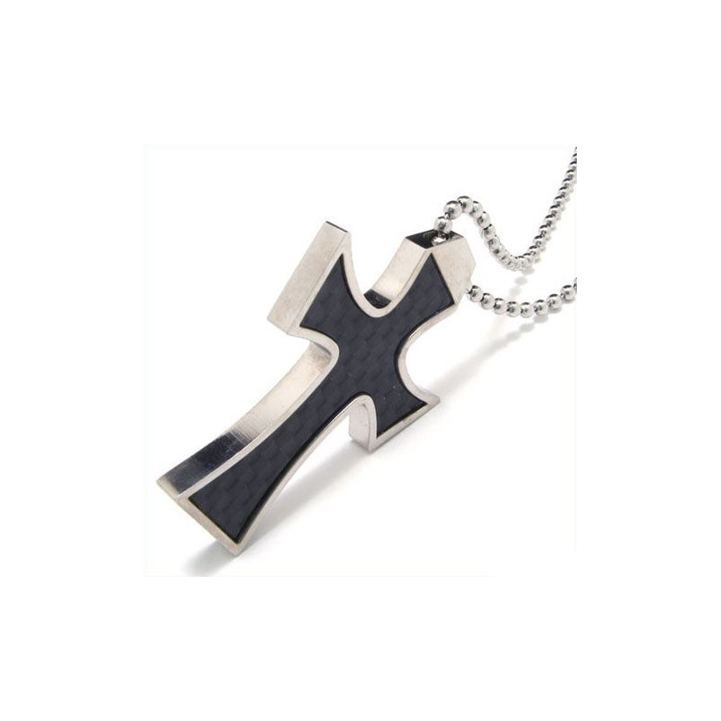 Man Hoogwaardige Wing Cross Pure Titanium Ketting Hanger Man Hoogwaardige Wing Cross Pure Titanium Ketting Hanger