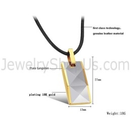 Hanger Van Wolfraamzilver Met Ingewikkeld, Veelzijdig Design En Plating Van 18 Karaat Goud C630
