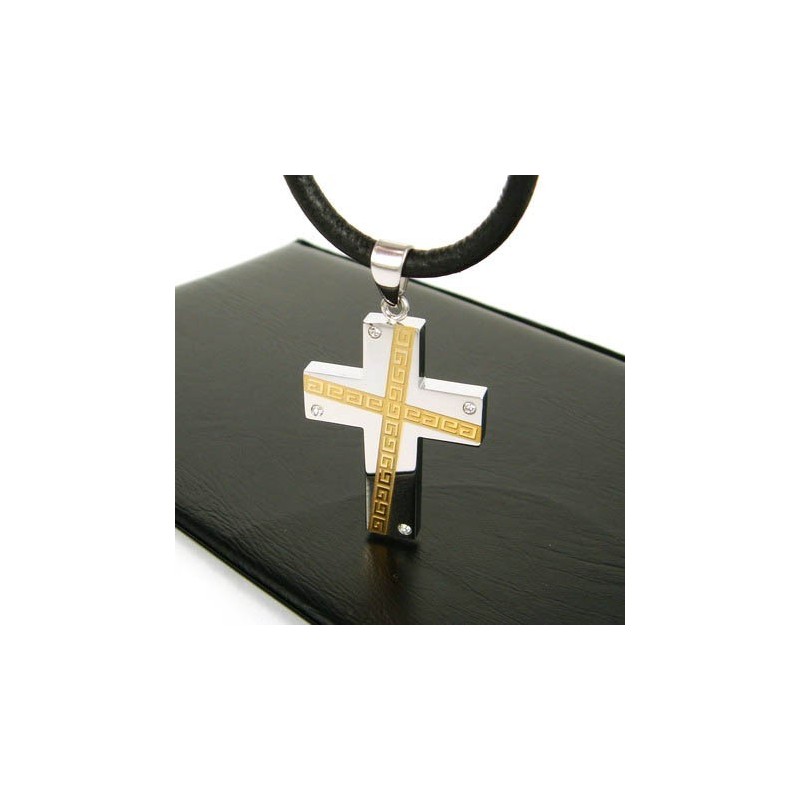 Cool Man Cross Edelsteen - Pure Titanium Hanger