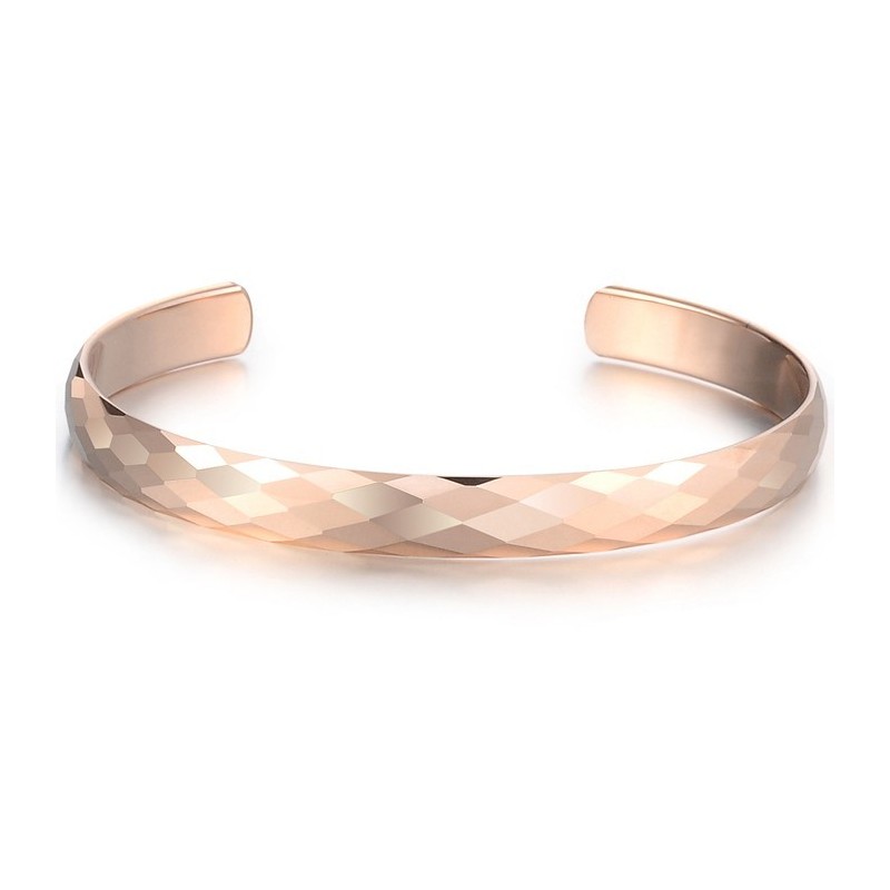 Tungsten Rosegoud Hoogglans Bangle C895 Tungsten Rosegoud Hoogglans Bangle C895