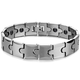 Tungsten Wheat Link Magnetische Energie Gezondheidsarmband C440