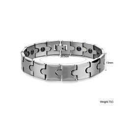 Tungsten Wheat Link Magnetische Energie Gezondheidsarmband C440