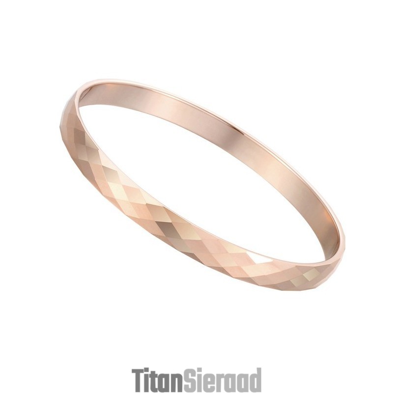 Tungsten Rosegoud Hoogglans Bangle C892 Tungsten Rosegoud Hoogglans Bangle C892