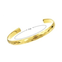 Hoogglans Wolfraamgouden Armband Met Ingewikkeld, Veelzijdig Ontwerp, Paar Armbanden C893