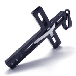 Cool Man Cross S Stalen Hanger Zonder Ketting En Doos