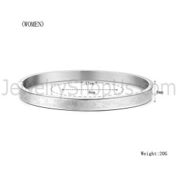 Tatanium Paar Armbanden Met Sterren C863